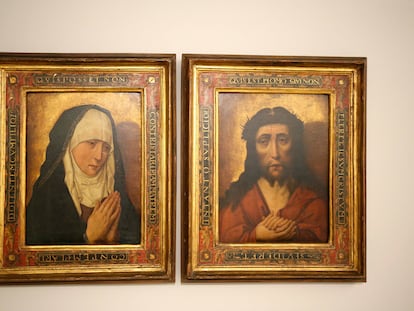 El Museo de Pontevedra expone, antes de su devolución a Polonia, dos cuadros procedentes del expolio nazi.