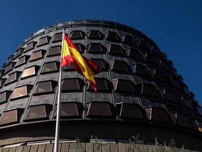 Sede del Tribunal Constitucional, en Madrid.