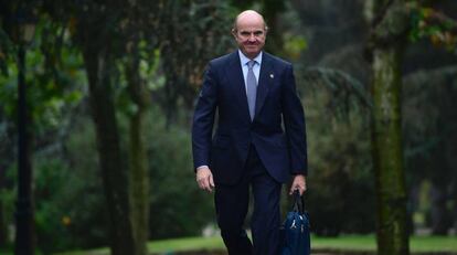 El ministro de Economía, Luis de Guindos