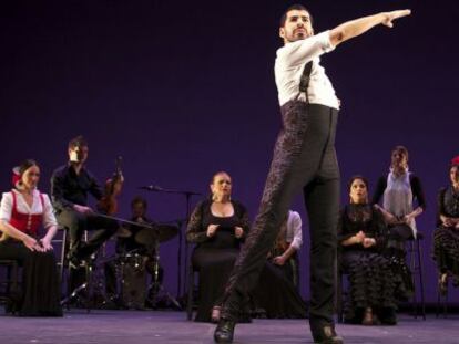 Carlos Rodr&iacute;guez en la &#039;Gala flamenca&#039; en Londres.