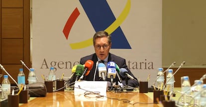 Santiago Menendez, director general de la Agencia Tributaria.