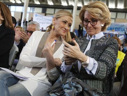 Aguirre y Cifuentes asisten al inicio de la campa&ntilde;a participativa.