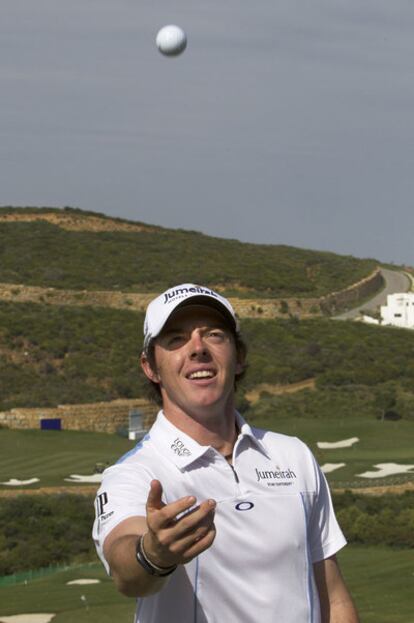 Rory McIlroy, uno de los favoritos.