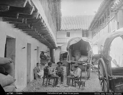 Canasteros en la posada del Potro de Córdoba. 1896.