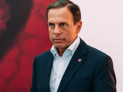 João Doria, em seu último dia como Prefeito de São Paulo.