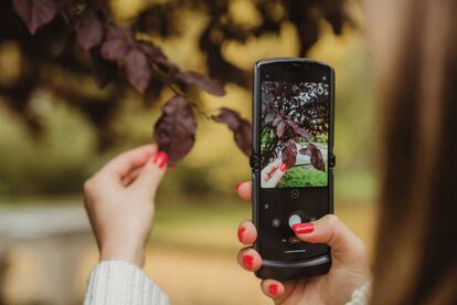 Nueva 'app' de cámara de Motorola.
