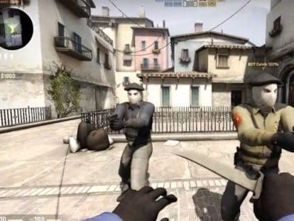 Escena del videojuego Counter Strike: Global Offensive.