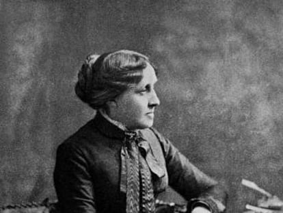 An undated image of Louisa May Alcott, the author of the novel 'Little Women.'