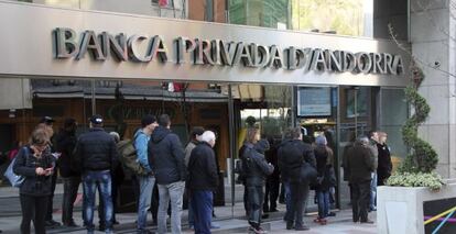 Clientes de Banca Privada d&#039;Andorra (BPA).