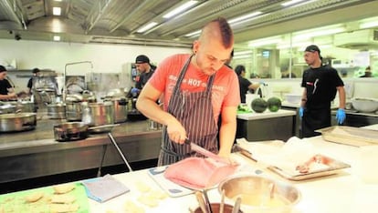 No saben pronunciar 'pa amb tomàquet', pero tenía pintón