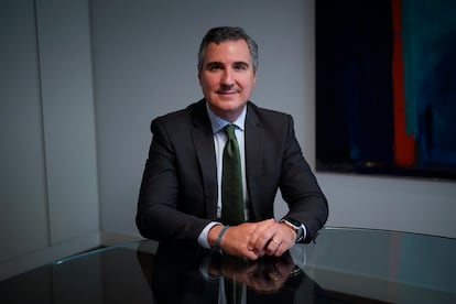 Iván Martín, presidente de Magallanes Value Investors, en las oficinas de la compañía, en Madrid.