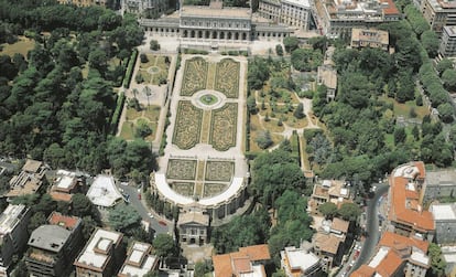 Villa Albani, una de las grandes propiedades de las Torlonia.