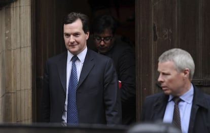 El titular brit&aacute;nico de Econom&iacute;a, George Osborne.