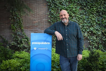 Óscar Díaz, este jueves en Atresmedia tras ganar el bote de 'Pasapalabra'.