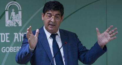 El vicepresidente de la Junta de Andalucía, Diego Valderas.