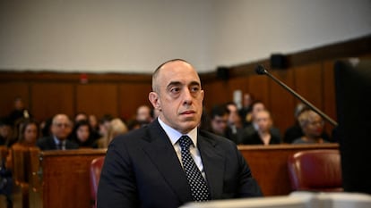 Emil Bove en Nueva York, en enero de 2025.