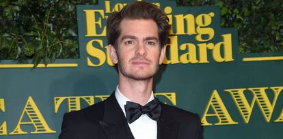 Andrew Garfield,  en los premios London Evening Standard Theatre.