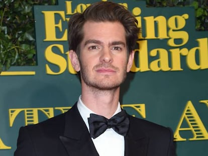 Andrew Garfield,  en los premios London Evening Standard Theatre.