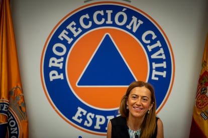 Barcones, en la sede de Protección Civil.