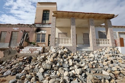 Una de las casas de la Colonia Babilonia.