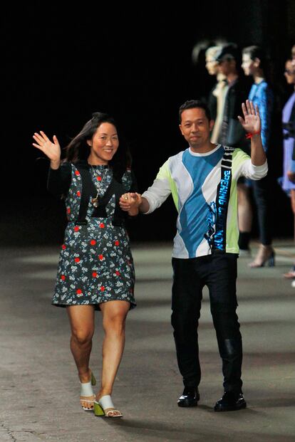 Opening Ceremony - Runway - Mercedes-Benz Fashion Week Spring 2014