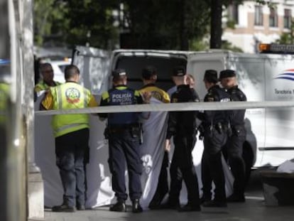 El suceso ha ocurrido en Madrid, en la calle Hermanos Bécquer número 4