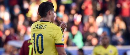 James Rodríguez, estrella de Colombia