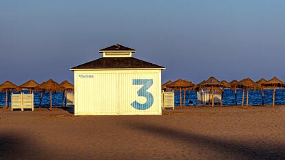 Panorámica de la playa Malvarrosa de Valencia. / MÒNICA TORRES