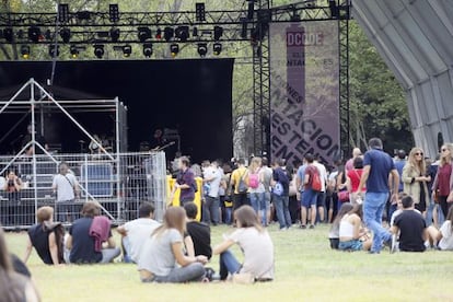 Ambiente en el DCODE, que se celebra en la Universidad Complutense de Madrid, en septiembre.