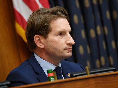 Rep. Dean Phillips (D-Minn.) on Capitol Hill, in Washington D.C., U.S., September 16, 2020.