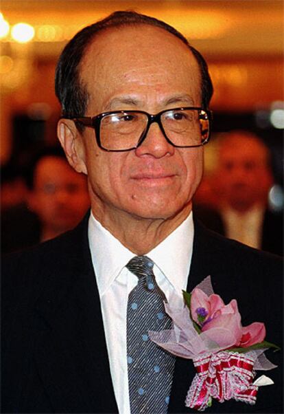 El millonario de Hong Kong Li Ka-shing.