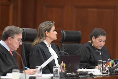 Sesión de la Suprema Corte de Justicia de la Nación, el 2 de septiembre de 2024.