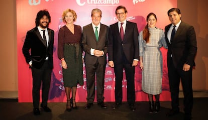 Rafael Riqueni en los premios Compás del Cante.