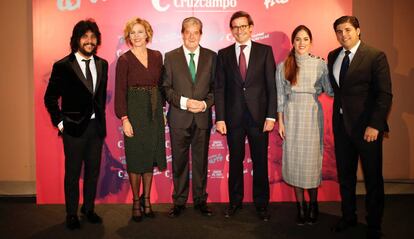 Rafael Riqueni en los premios Compás del Cante.