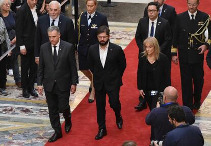 Este jueves, se han sumado a la despedida los presidentes de Brasil, Luiz Inácio Lula da Silva, y de Chile, Gabriel Boric.