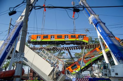 Derrumbe metro línea 12 CDMX