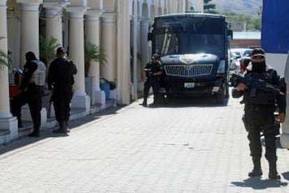 Police in Jalisco State, Mexico.