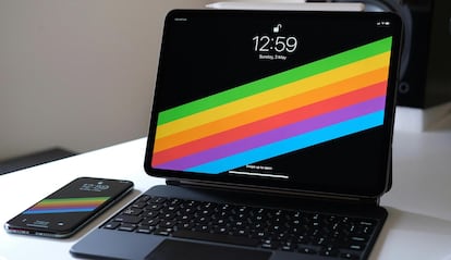 Uso de un iPad Pro de Apple