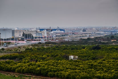 Terrenos de Parc Sagunt II donde Volkswagen  planea construir la La gigafactoría de baterias.