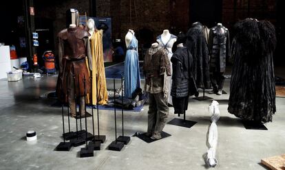 Visitors will also be able to view some of the costumes from the series, which is broadcast by Canal + in Spain.