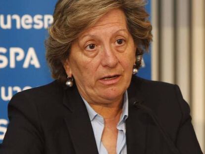 Pilar González de Frutos, presidenta de Unespa, la patronal de las compañías de seguros.