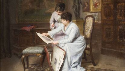 'Escollint gravats', de Josep Duran (1879).
