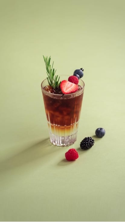 'Cold brew tonic', receta de Syra Coffee para el verano 2023, en una imagen proporcionada por el tostador.