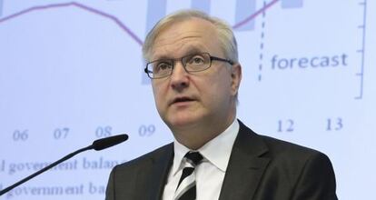 El comisario europeo de Asuntos Econ&oacute;micos y Monetarios, Olli Rehn. 