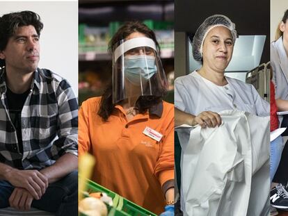 Un Primero de Mayo bajo los efectos del coronavirus: siete trabajadores relatan sus experiencias