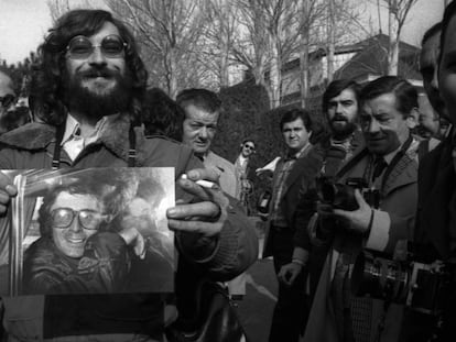 Liberación de Javier Amestoy en 1979.