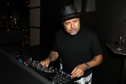 Louie Vega DJs The Grand Opening of The Standard on September 13, 2019 in London, England.