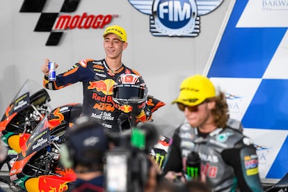 Pedro Acosta, del equipo Red Bull KTM Ajo.