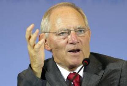 El ministro de Finanzas alemán, Wolfgang Schäuble. EFE/Archivo