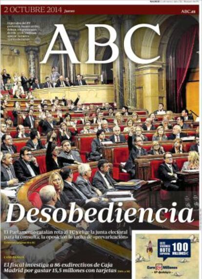 L'ABC del 2 d'octubre.